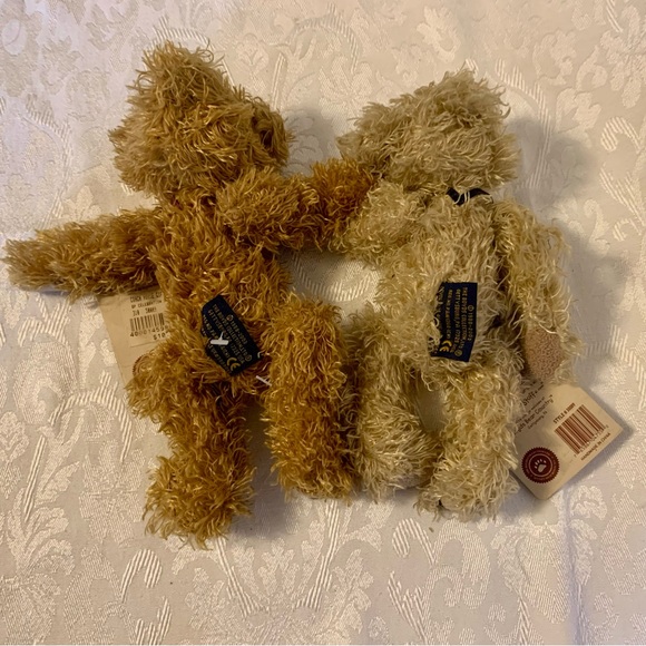 Boyds Bears Set of 4 (3 with Tags) Tyler Glorybear American Flag - Picture 3 of 16